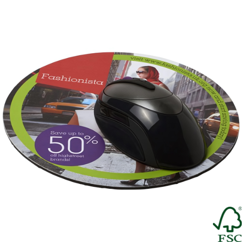 Q-Mat® round mouse mat
