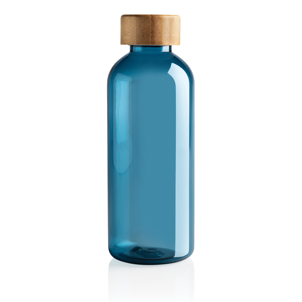 GRS RPET bottle with FSC bamboo lid