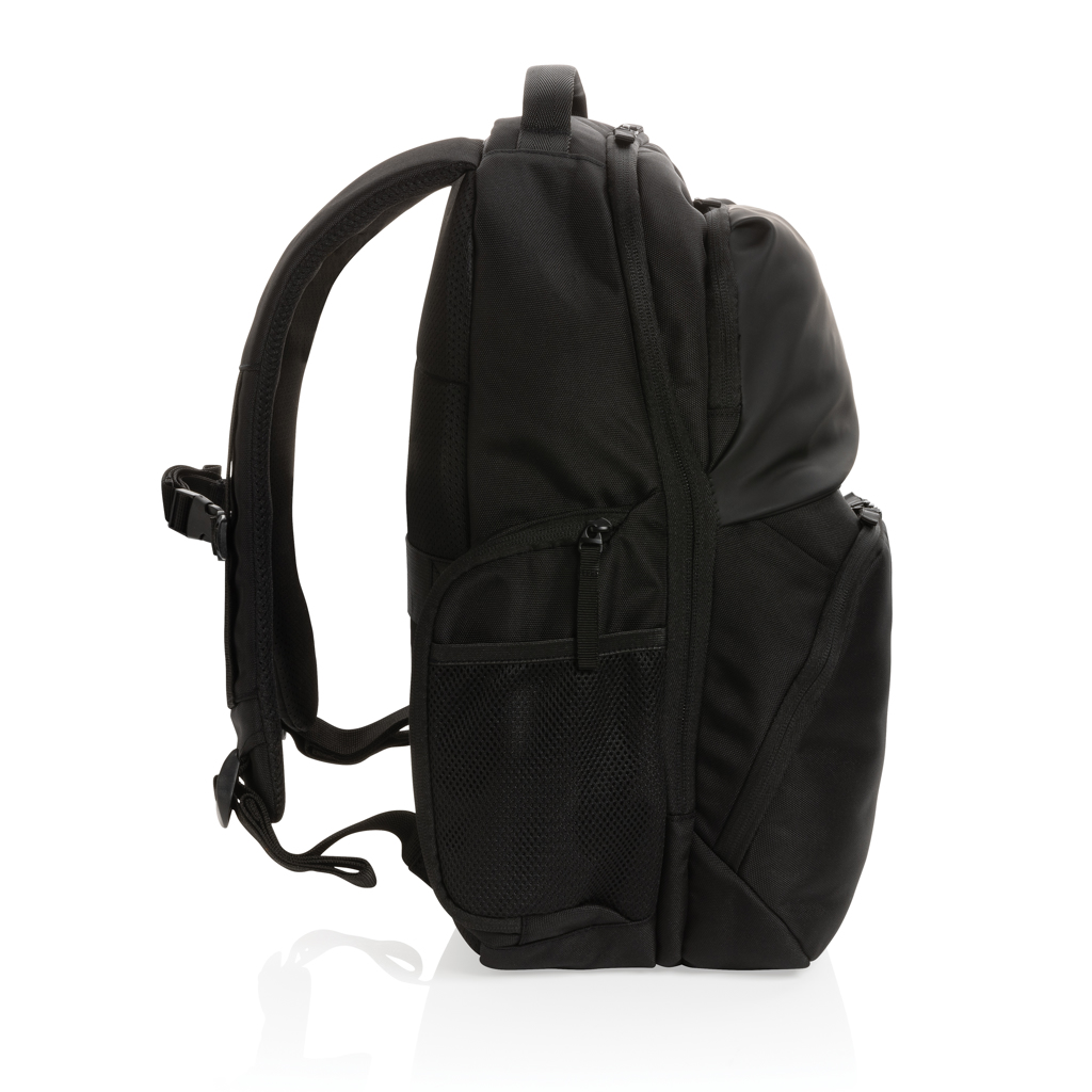 Swiss Peak AWARE™ RPET 15.6 inch commuter backpack
