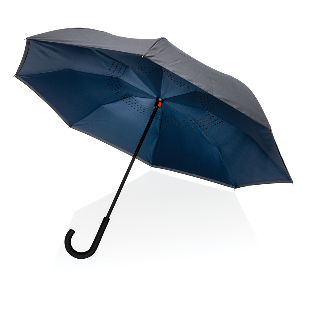 23" Impact AWARE™ RPET 190T reversible umbrella